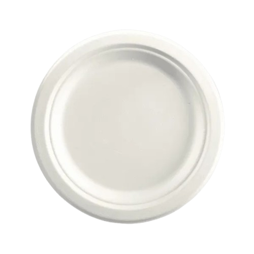 BioCane Round Plate, White, 230mm (500)