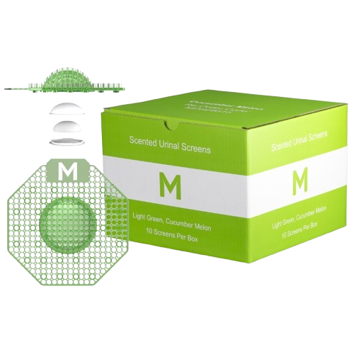 Urinal Block Screen, Cucumber Melon, Light Green, Enzyme (10)