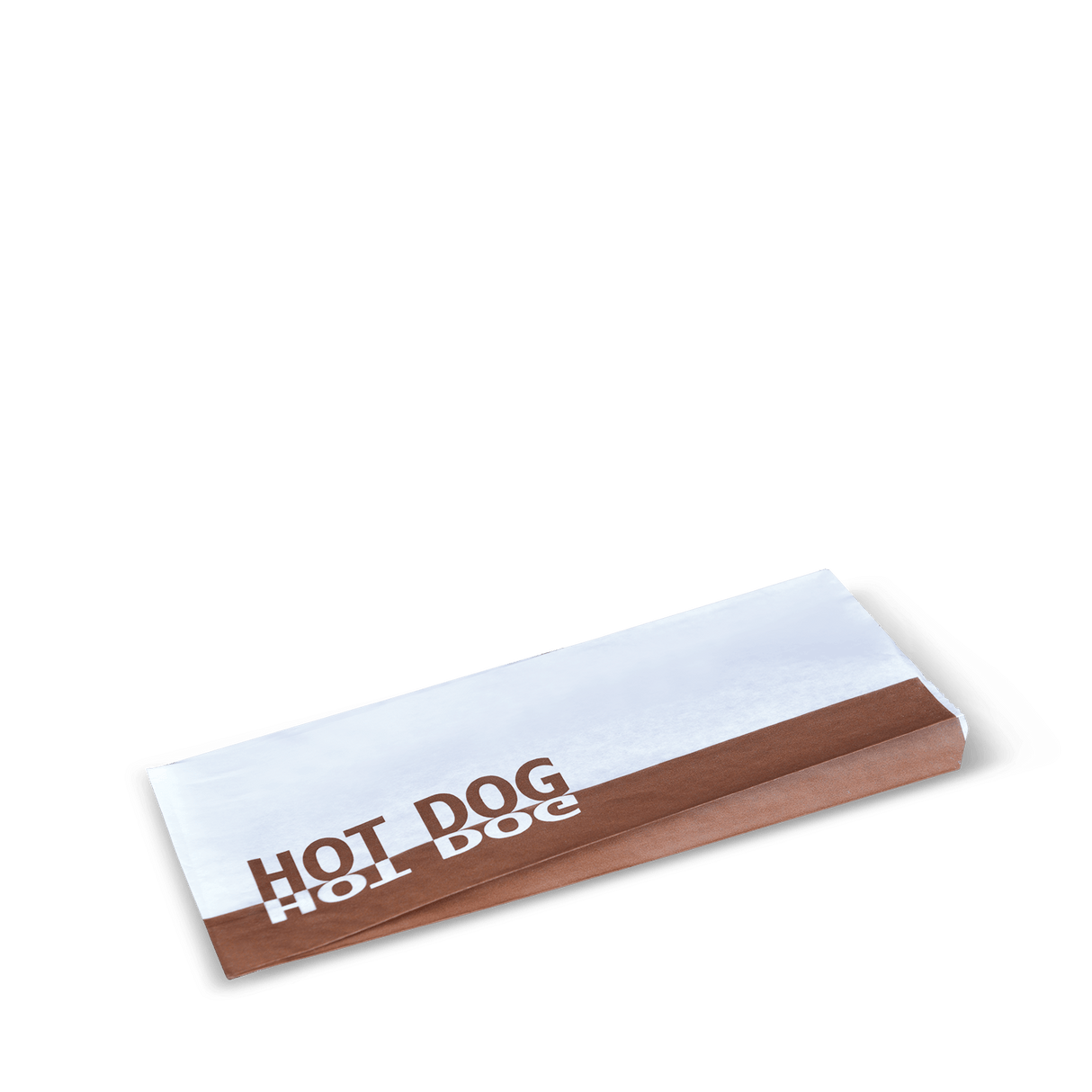 Detpak Hot Dog Grease Resistant Satchel Bag (1 Ply) (500)