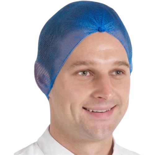 Hair Tite Hair Net, Blue (100)