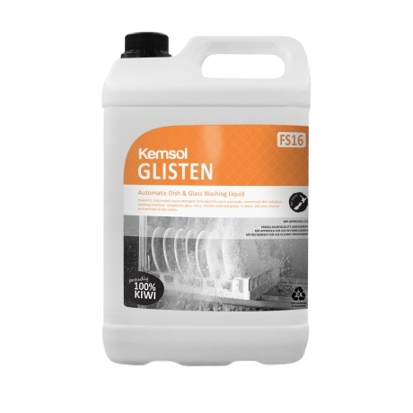 Kemsol Glisten Automatic Dish & Glass Washing Liquid 5L