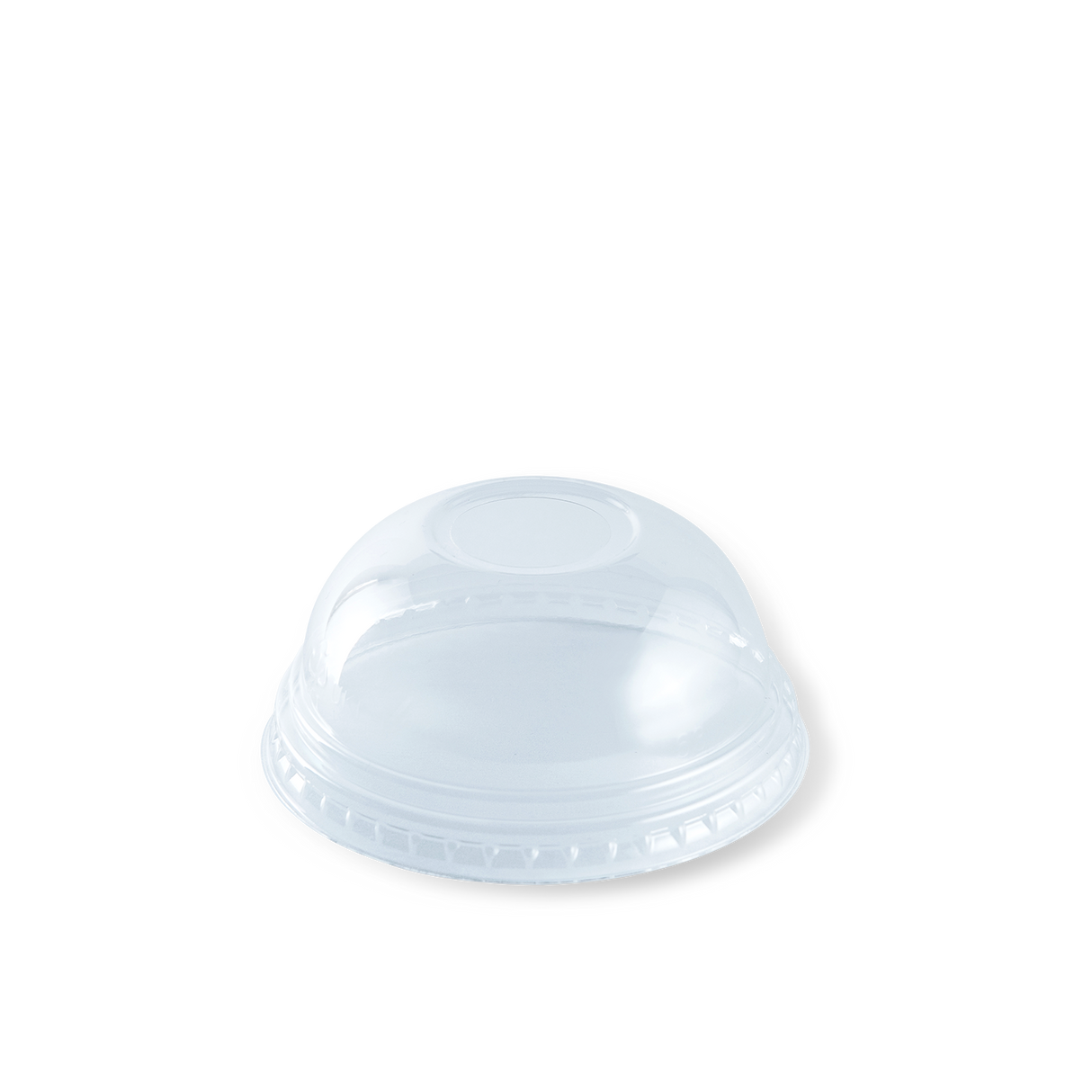 Detpak Clear Lid Dome Hole Clear Rec Fit 8/10Oz 82Mm (1000)