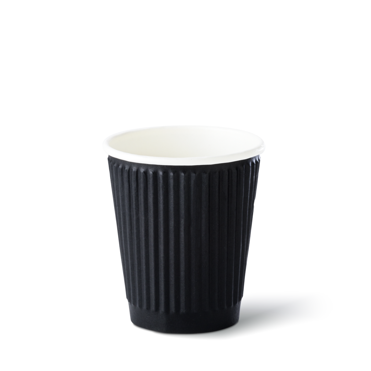 Detpak Black Ripple Refined™ 8Oz Hot Cup (1000)