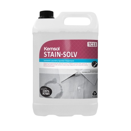 Kemsol Stain-Solv Solvent Laundry Spotter Treatment 5L (Dg Class 3)