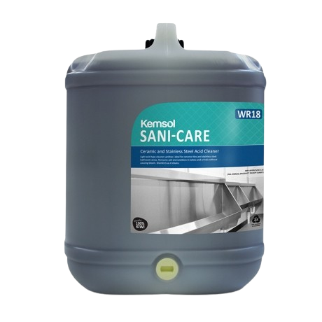 Kemsol Sani-Care Ceramic and Stainless Steel Acid Cleaner 20L