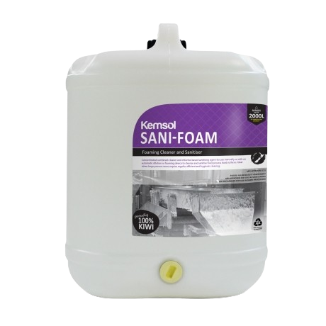 Kemsol Sani-Foam Foaming Cleaner and Sanitiser 20L