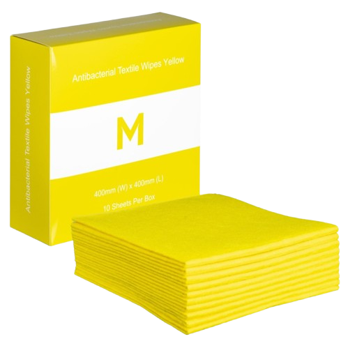 Wiping Cloth 40cm X 40cm Colour Tex Sorb-X Yellow
