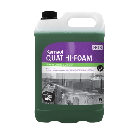 Kemsol Quat Hi-Foam Foaming Cleaner & Sanitiser 5L