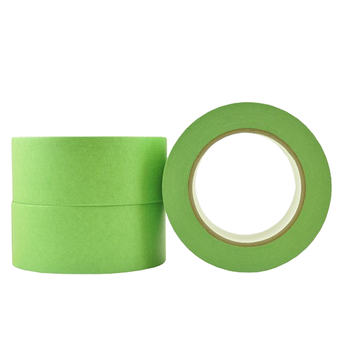 Professional Painters Crepe Rubber Masking Tape, Green