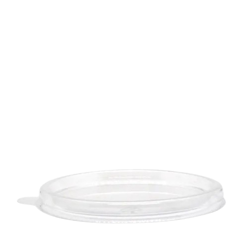 Lid For 60ml PET Sauce Container, Clear, 70mm x 70mm x 6mm (1000)