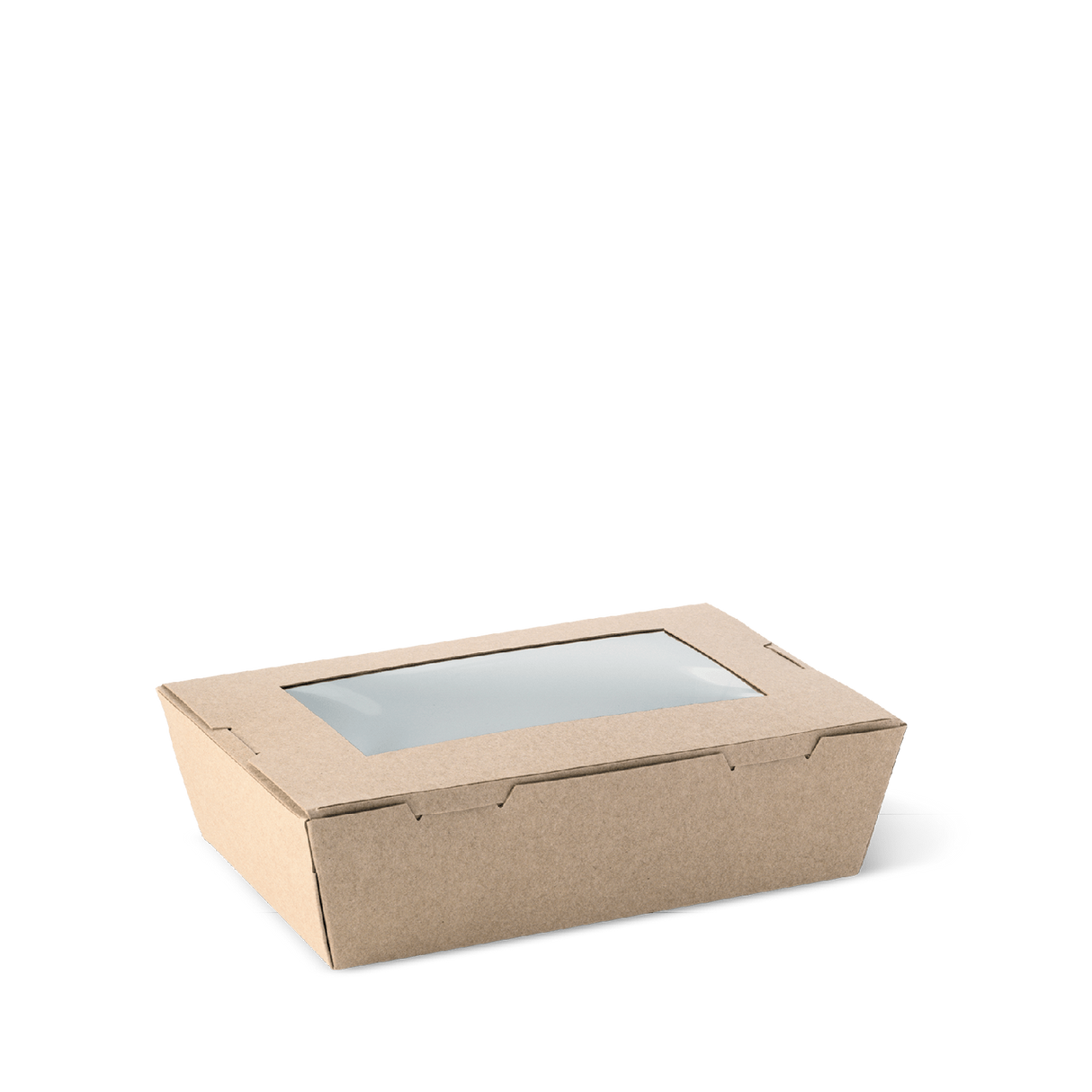Detpak Brown Small Window Lunch Box (700Ml) (200)
