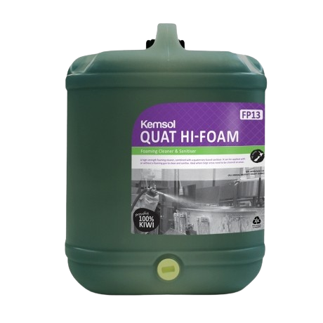 Kemsol Quat Hi-Foam Foaming Cleaner & Sanitiser 20L