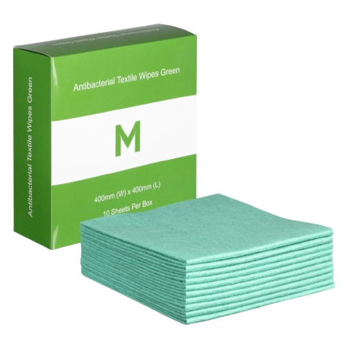 Wiping Cloth 40cm X 40cm Colour Tex Sorb-X Green