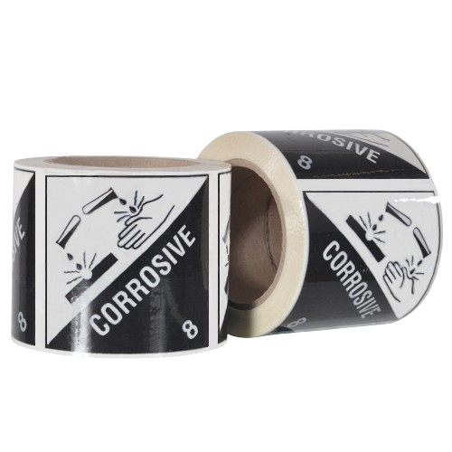 Corrosive 8, Rippa Label, 96mm X 100mm X 50m