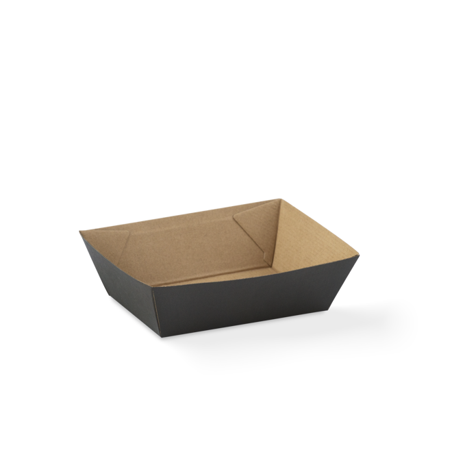 Detpak Black Endura Food Tray #1 Black (500)