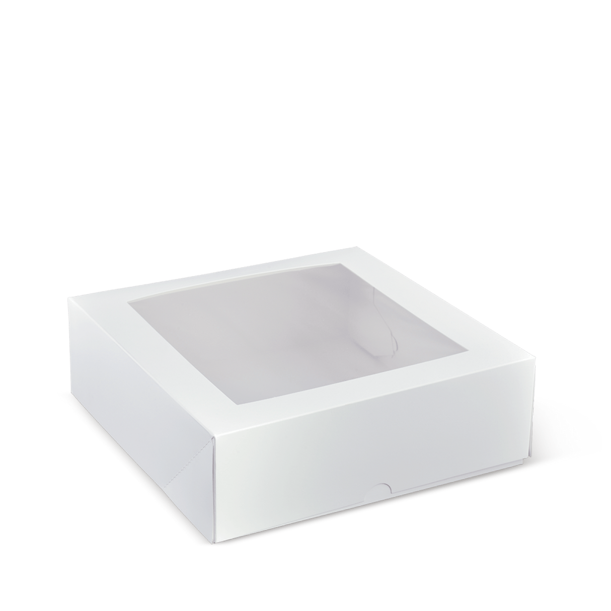 Detpak White 9 Inch Square Patisserie Box (200)