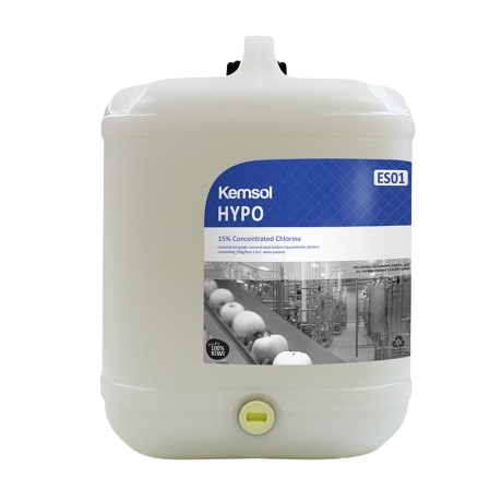 Kemsol Hypo 15% Concentrated Chlorine 20L (Dg Class 8)