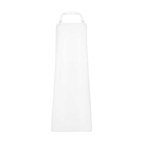 TPU Apron, Adjustable Straps And Clips, White, 1300mm X 900mm