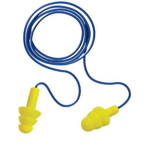 Armour® Flanged Ear Plug - Corded | Class 4 (100)