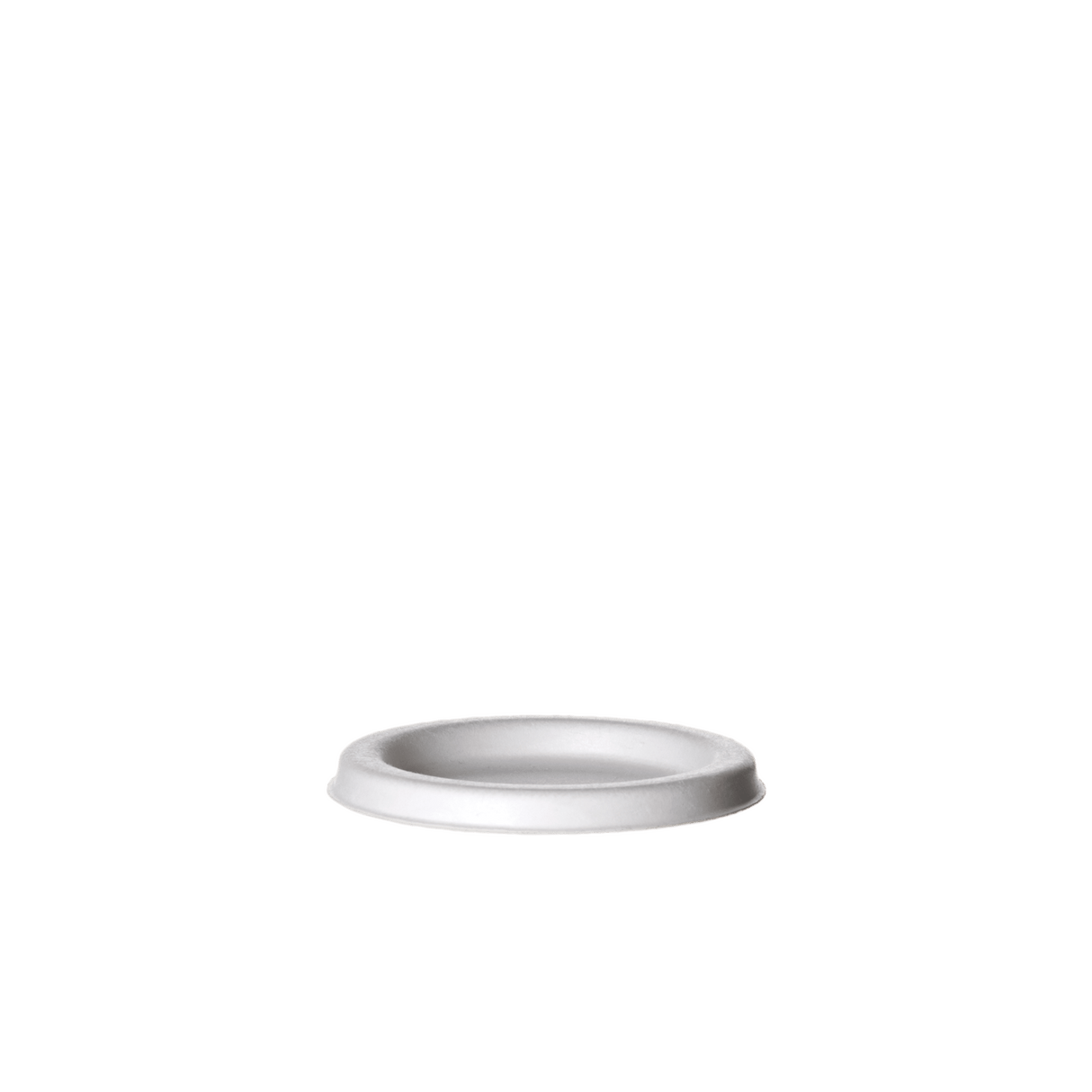 Detpak White Sugarcane Lid, Fits Portion Cup 2Oz (60Mls) (2500)
