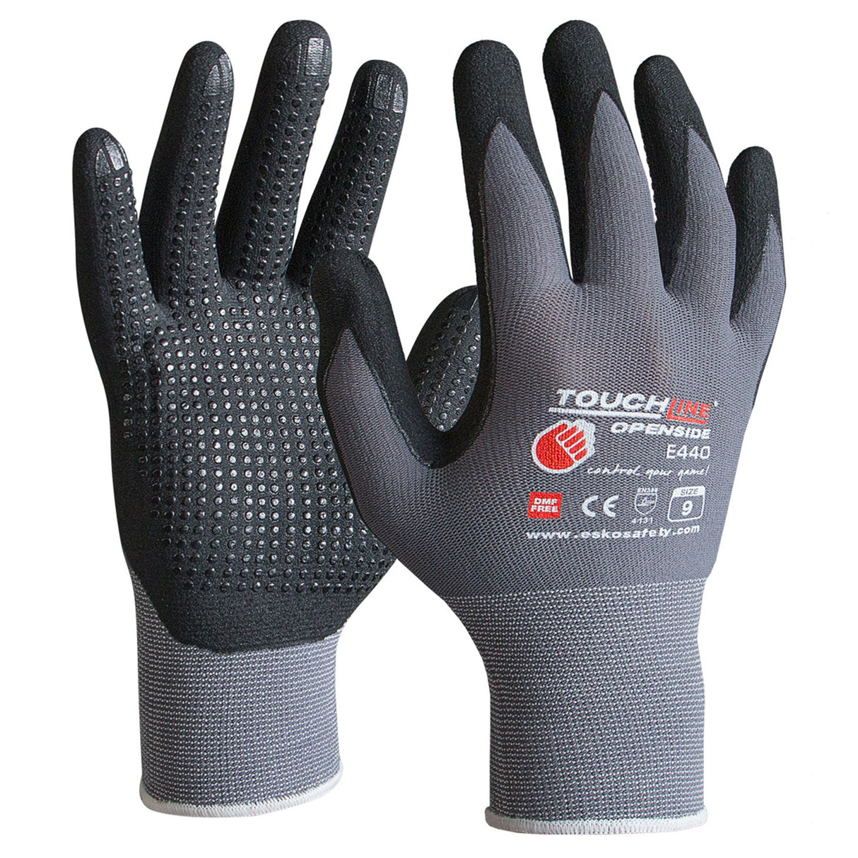 Touchline -Openside Glove With Microdots, Polyamide Spandex