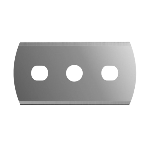 Heavy Duty Sterling Technical Blade, 0.4mm, 3 Hole, Rounded Ends (10)