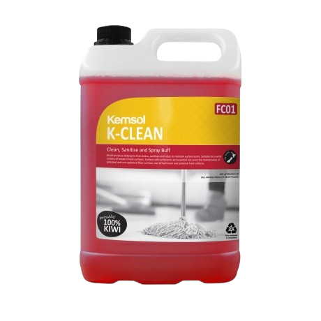 Kemsol K-Clean Clean, Sanitise and Spray Buff 5L