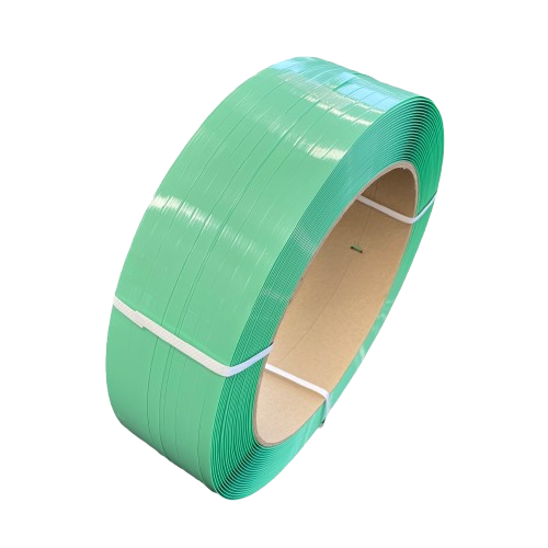 Embossed PET Strap, Green, 16mm X 0.88mm X 1100m