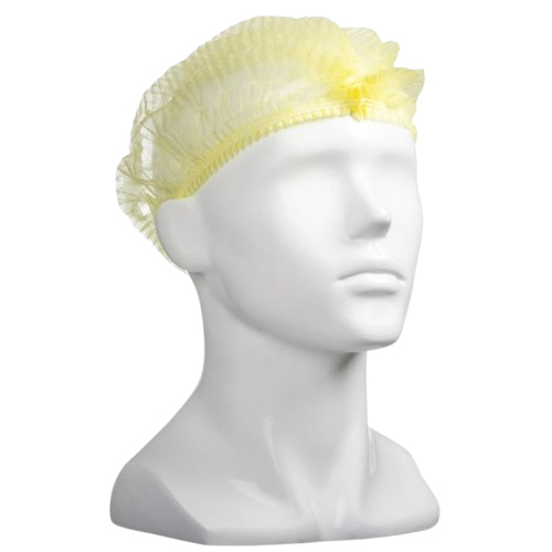 Hair Net, Yellow, 530mm Wide, 12gsm (1000)