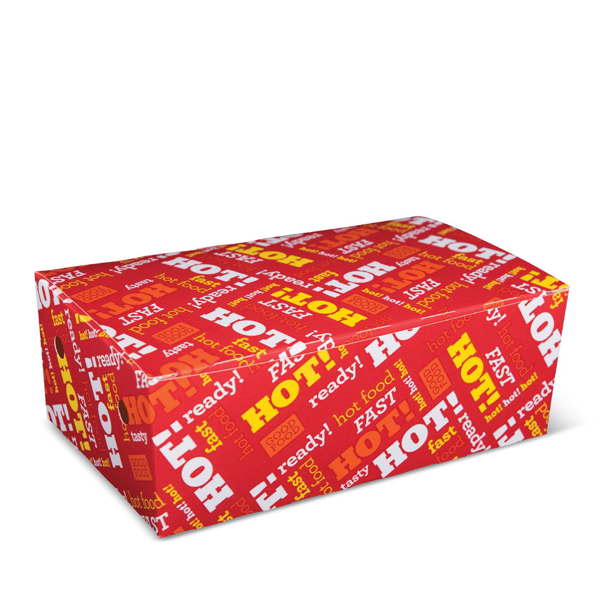 Detpak Hot Food Fast Large Snack Box (50S) (400)