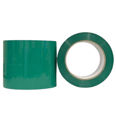UPVC Packaging Tape, Green, 48mm X 66mm