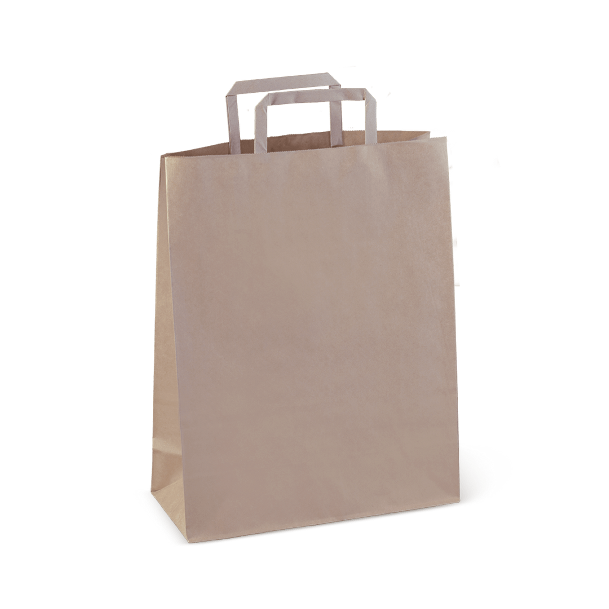 Detpak Brown # 60 Flat Handle Bag (10Kg) (250)