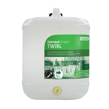 Kemsol Green Twirl Concentrated Liquid Laundry Detergent