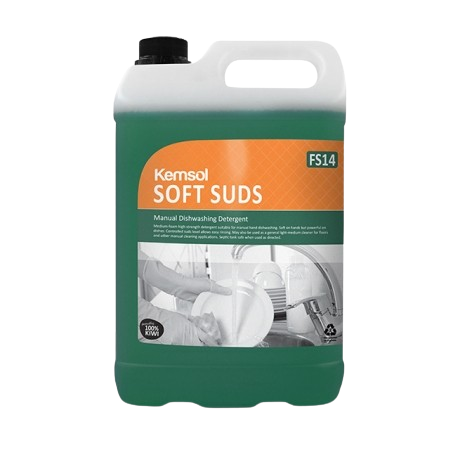 Kemsol Soft Suds Manual Dishwashing Detergent 5L