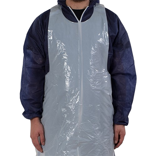 LDPE Apron, White, 1170mm x 690mm (1000)