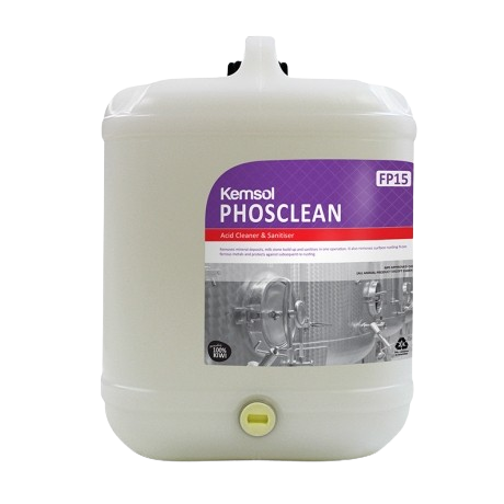 Kemsol Phosclean Acid Cleaner & Sanitiser 20L