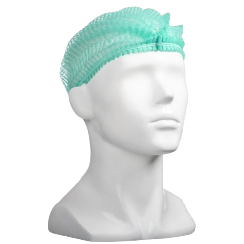 Hair Net, Green, 530mm Wide, 12gsm (1000)