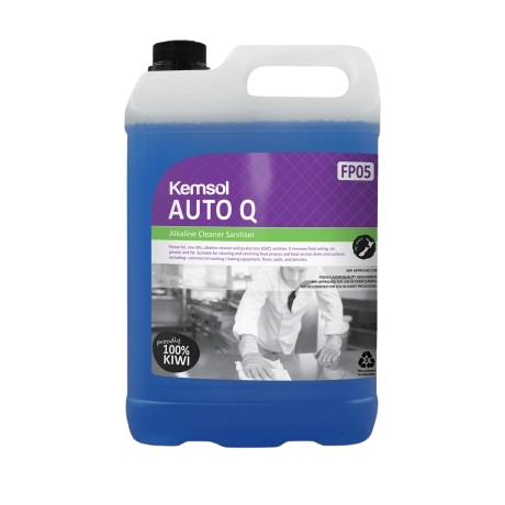 Kemsol Auto Q Alkaline Cleaner Sanitiser 5L