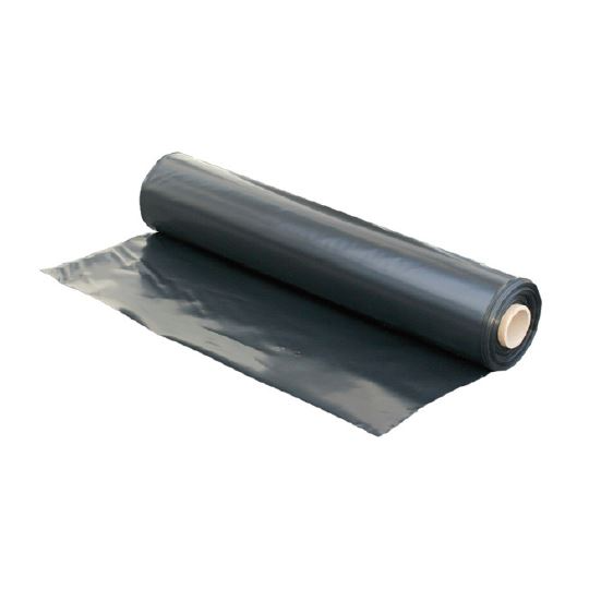 Polythene Roll, Black, 4M x 50M, 250mu