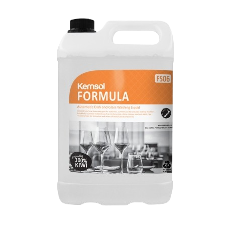 Kemsol Formula Automatic Dish and Glass Washing Liquid 5L