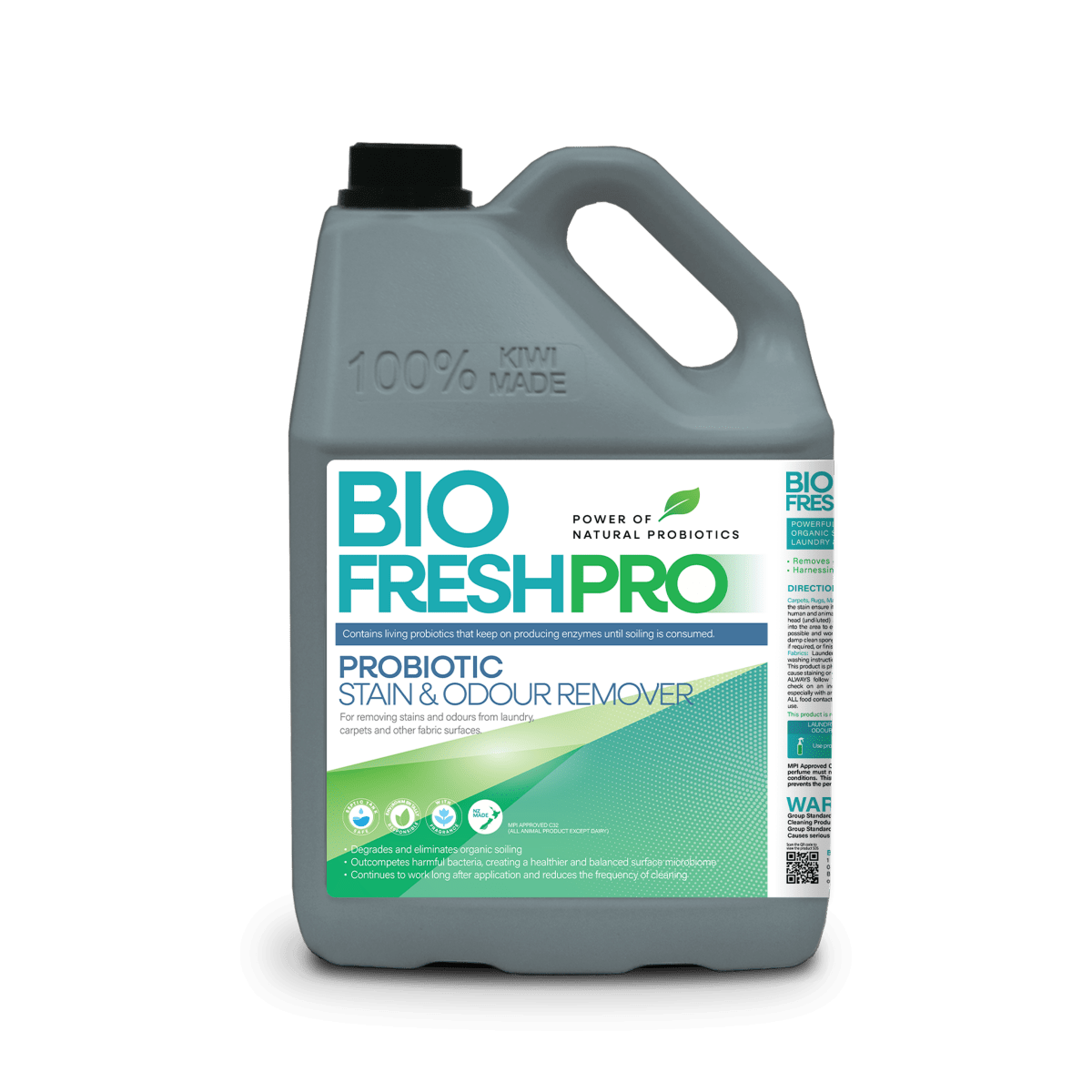 Bio - Fresh Pro Probiotic Stain & Odour Remover 5L - NZ Packaging