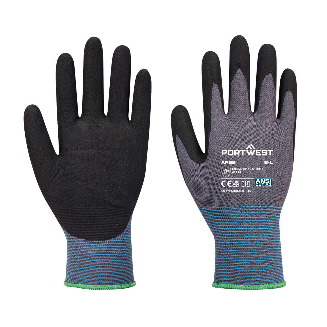 NPR Pro Nitrile Foam, Black/Grey