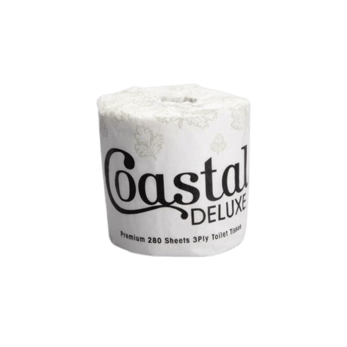 Coastal Toilet Paper, 3 Ply Deluxe, (48) - NZ Packaging