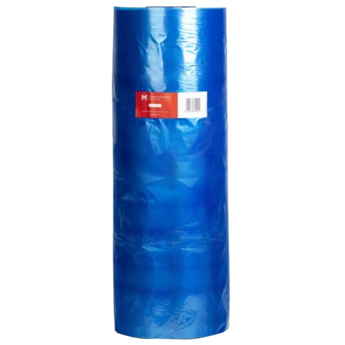 POR Gusseted Polyethylene Bag - Blue 650mmx350mmx650mm x 30mu