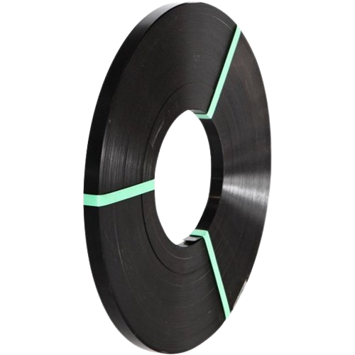 19mm Black Ribbon Wound Steel Strap Apex 190056