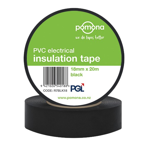 Electrical PVC Tape, Blue, 18mm x 20m