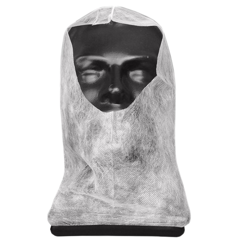 Polypropylene Mid Length Balaclava, White (1000)