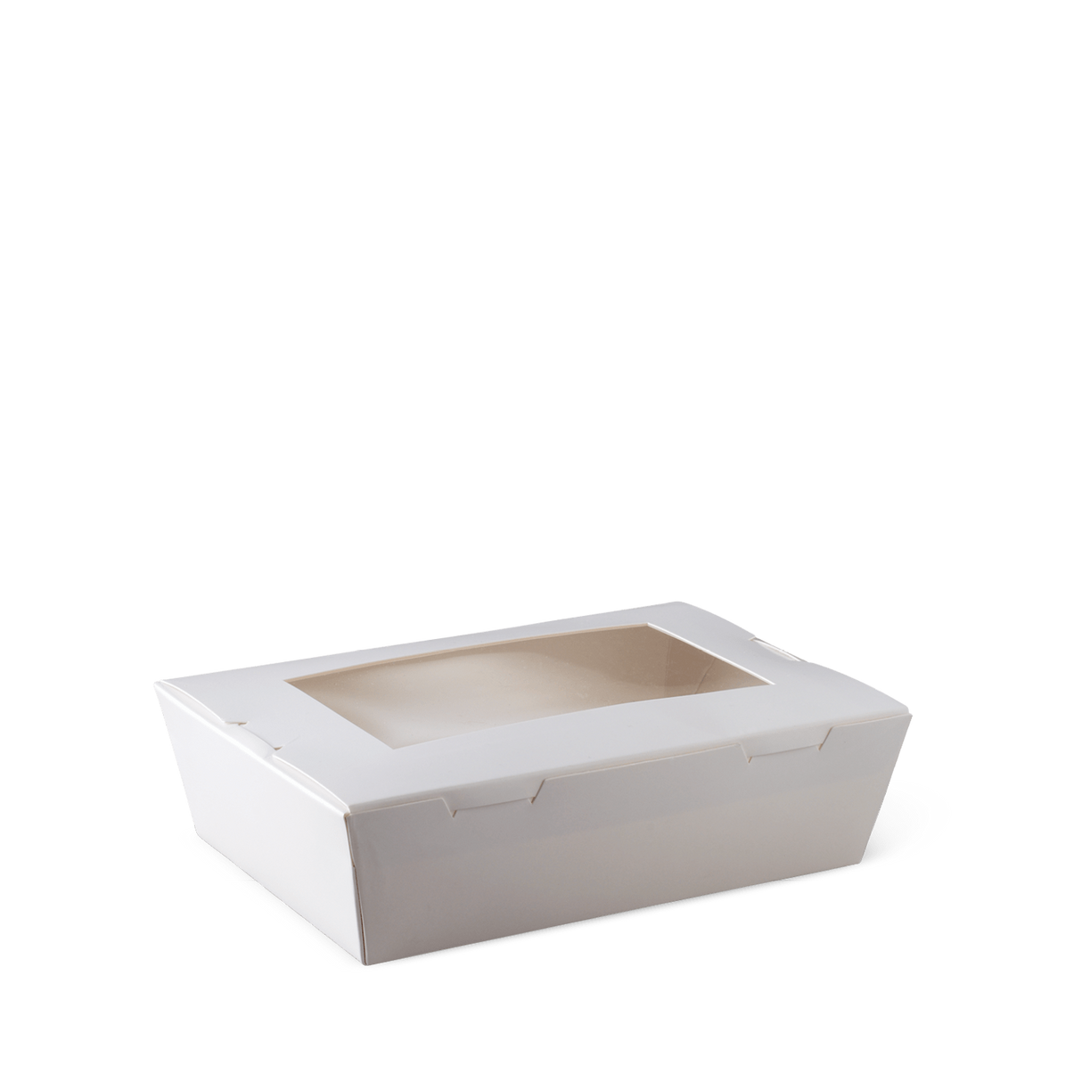 Detpak White Small Window Lunch Box (700Ml) (200)