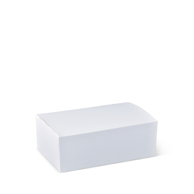 White Small Snack Box Bulk (500)