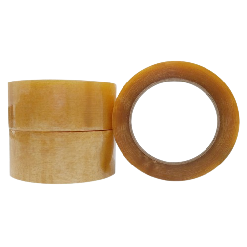 OPP Rubber Adhesive Packaging Tape, Clear, 48mm X 100m